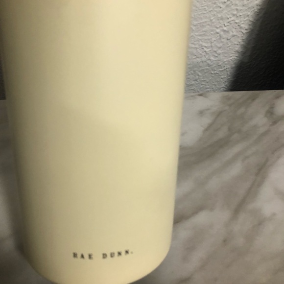 Rae Dunn Water bottle. Excellent condition. Beige color - Picture 3 of 4